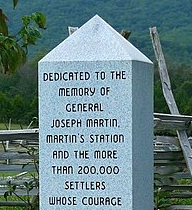 General Joseph Martin and Martin’s Station